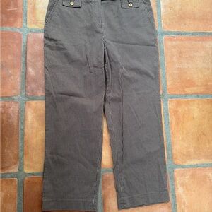 Talbots pinstripe pants